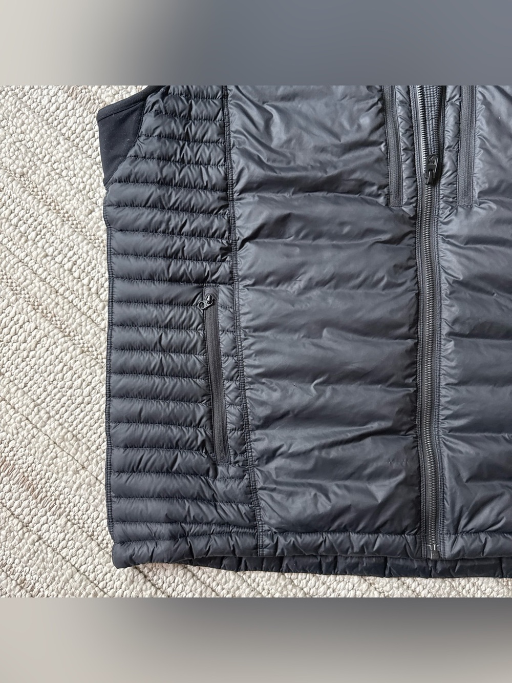 Kuhl Projekt Spyfire Vest Mens XXL Black Down Puffer Full Zip Goose Down - Picture 4 of 15